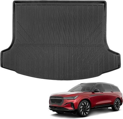 Auxko All Weather Cargo Mat Fit for Lincoln Nautilus 2024 2025 2026 TPE Liner Trunk Mat Nautilus Liner Accessories All Season Odorless Anti-Slip Black in Saudi Arabia