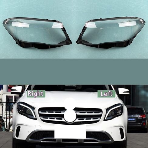 Transparent Headlamp Cover Compatible With Benz GLA200/220/260 (2015-2017) - Plexiglass Replacement Lens(Right 1pcs) in Saudi Arabia