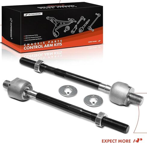 A-Premium 2 × أطراف قضيب ربط داخلي أمامي، متوافق مع Infiniti M30 1990-1992 وNissan 300ZX 1990-1995 in Kuwait