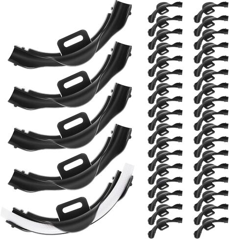 3/8 "- 1/2" Pex 90 درجة الكوع الأنابيب البلاستيكية بيند دعم تركيبات Pex السوداء Pex Clamps حامل الأنابيب 1/2 بوصة (20 قطعة) in Saudi Arabia