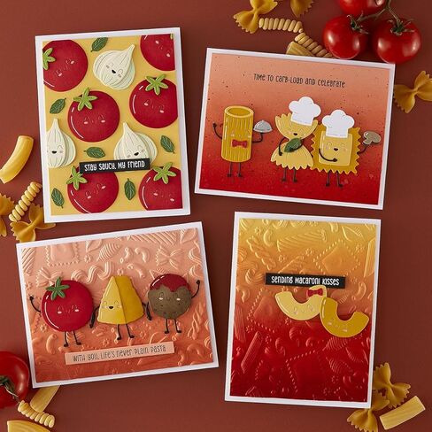مجموعة طوابع Spellbinders STP-263 Stay Saucy Clear من مجموعة BUON Appetito in Saudi Arabia