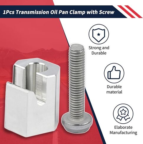 Transmission Oil Pan Clamp with Bonus Screw 05196073AA, Compatible with Dodge Chrysler for Jeep Wrangler 2002-2020 Transmission Oil Pan Clamps with Torx Head Bolts Replace 52108334AA 5196073AA in Saudi Arabia
