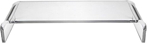 Veemoon Acrylic Monitor Stand Riser 40X20X10Cm Computer Monitor Holder with Keyboard Storage for Home Office Desk Organization in Saudi Arabia