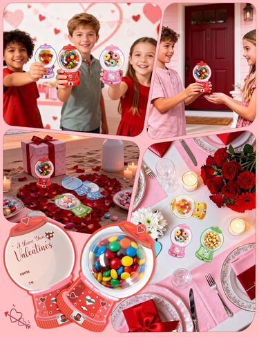 36 قطعة من بطاقات عيد الحب للأطفال مع حاملات المكافآت - بطاقات تهنئة للتبادل في الفصل الدراسي للأولاد والبنات، هدايا بطاقات الحلوى DIY لحفلات عيد الحب المدرسية (الحلوى غير متضمنة) in Kuwait