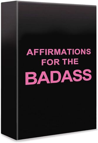 Badass Affirmation Cards - 100 Daily Motivational Birthday Gifts for Women, Affirmations Cards for Her, Best Friend, Sister, Daughter, Mom and More. in Saudi Arabia