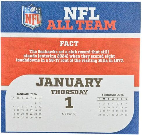 تقويم صندوق NFL All Team 2026 (26998053052) in Kuwait