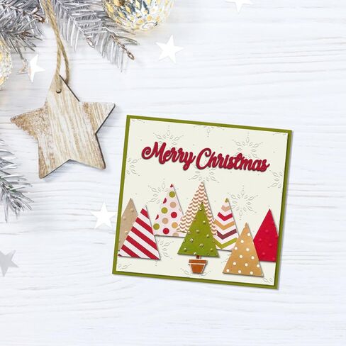 كلمات عيد الميلاد قطع يموت لصنع البطاقات، كلمات تحية عيد الميلاد يموت تخفيضات رسائل السنة الجديدة السعيدة يموت قالب الاستنسل للحرف اليدوية سكرابوكينغ DIY ألبوم الصور الزينة in Saudi Arabia