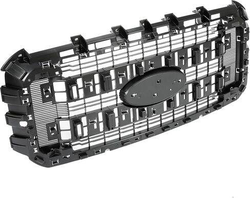 HECASA Grille ReinForcement Compatible with 2011-2016 Ford F250 F350 F450 F550 Super Duty, Front Grill Bracket Replacement for BC3Z8A284DA FO1207114, Black in Saudi Arabia