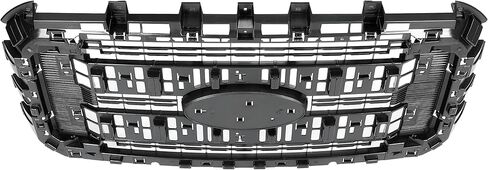 HECASA Grille ReinForcement Compatible with 2011-2016 Ford F250 F350 F450 F550 Super Duty, Front Grill Bracket Replacement for BC3Z8A284DA FO1207114, Black in Saudi Arabia