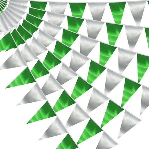 راية راية مثلثة سوداء بطول 40 متر/130 قدم، راية من القماش المعدني لعيد الميلاد والتخرج وأعياد الميلاد والخطوبة والعزوبية وعطلات الهالوين وحفلات الدجاجة in Saudi Arabia
