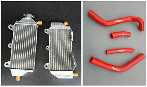 L&R Aluminum Radiator + Hose For 2014-2016 2015 2016 Yamaha YZ250F YZF250 YZ450F YZF450 in Saudi Arabia