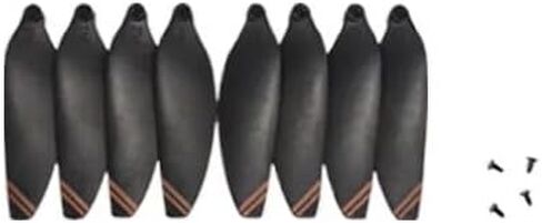 8Pcs Drone Propeller Compatible With V168 Drone Blades Maple Leaf Spare Propeller Accessories(V168 Paddle 80pcs) in Saudi Arabia