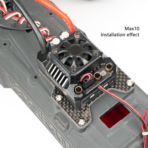 3MM Carbon Fiber ESC Tray Plate for Arrma 6S 1/7 Mojave 1/8 Kraton/Typhon/Notorious/Talion/Outcast,No-Drill ESC Mounting Bracket Fixing Plate,Mounting Receiver Tray Part AR320430 Upgrade Replace in Saudi Arabia