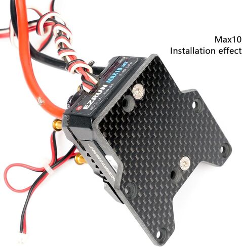 3MM Carbon Fiber ESC Tray Plate for Arrma 6S 1/7 Mojave 1/8 Kraton/Typhon/Notorious/Talion/Outcast,No-Drill ESC Mounting Bracket Fixing Plate,Mounting Receiver Tray Part AR320430 Upgrade Replace in Saudi Arabia