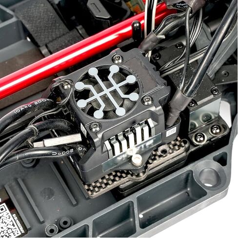 3MM Carbon Fiber ESC Tray Plate for Arrma 6S 1/7 Mojave 1/8 Kraton/Typhon/Notorious/Talion/Outcast,No-Drill ESC Mounting Bracket Fixing Plate,Mounting Receiver Tray Part AR320430 Upgrade Replace in Saudi Arabia