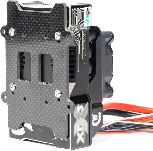 3MM Carbon Fiber ESC Tray Plate for Arrma 6S 1/7 Mojave 1/8 Kraton/Typhon/Notorious/Talion/Outcast,No-Drill ESC Mounting Bracket Fixing Plate,Mounting Receiver Tray Part AR320430 Upgrade Replace in Saudi Arabia