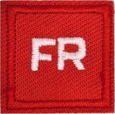 FR-Patches للملابس - 10 قطع رقعة مطرزة بديلة للملابس، رقعة إصلاح مكواة مطرزة مقاومة للهب لملابس العمل والسترات الجينز وحقيبة الظهر وقبعة موحدة من الدنيم in Saudi Arabia