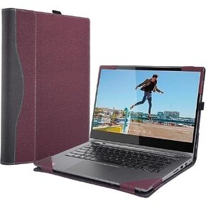 Laptop Case Cover for Lenovo Yoga 7 pro C930 / Yoga 6 5 4 pro Compatible with Yoga 920 910 900 13.9 inch [Do Check Model] Detachable Notebook Sleeve Computer Bag Shell (Black) in Saudi Arabia