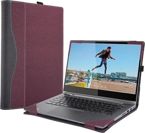 Laptop Case Cover for Lenovo Yoga 7 pro C930 / Yoga 6 5 4 pro Compatible with Yoga 920 910 900 13.9 inch [Do Check Model] Detachable Notebook Sleeve Computer Bag Shell (Black) in Saudi Arabia
