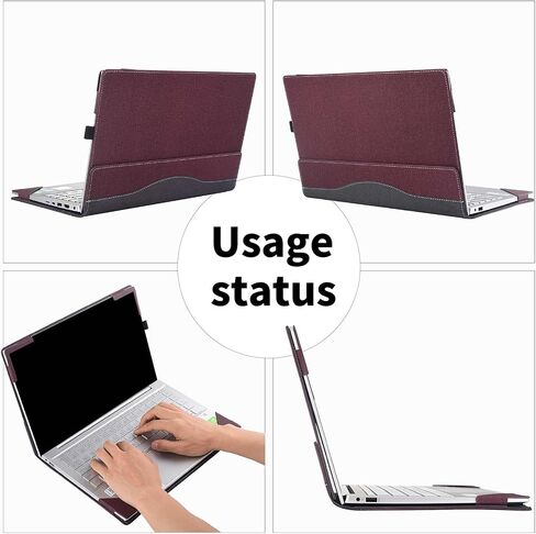 Laptop Case Cover for Lenovo Yoga 7 pro C930 / Yoga 6 5 4 pro Compatible with Yoga 920 910 900 13.9 inch [Do Check Model] Detachable Notebook Sleeve Computer Bag Shell (Black) in Saudi Arabia