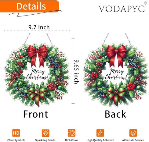 VODAPYC 4th of July Hanging Diamond Art Kits for Adults, DIY Double Sided Special Shaped Patriotic Diamonds Art Suncatchers Windows Ornament(Independence Day Stars) in Saudi Arabia