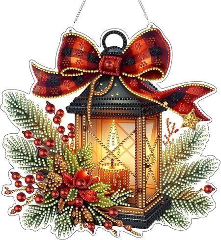 VODAPYC 4th of July Hanging Diamond Art Kits for Adults, DIY Double Sided Special Shaped Patriotic Diamonds Art Suncatchers Windows Ornament(Independence Day Stars) in Saudi Arabia