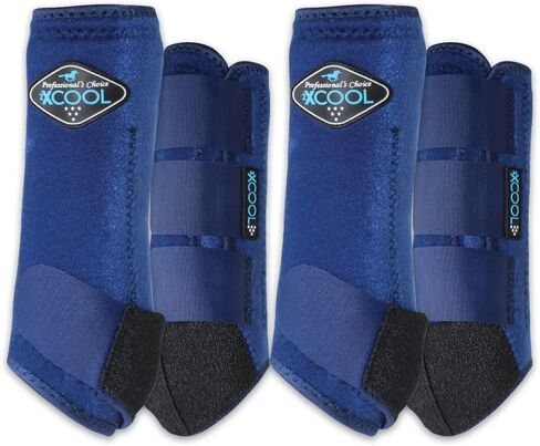 Professional's Choice 2XCOOL Sports Medicine Horse Boots | Protective & Breathable Design for Ultimate Comfort, Durability & Cooling in Active Horses | 4 Pack in Kuwait