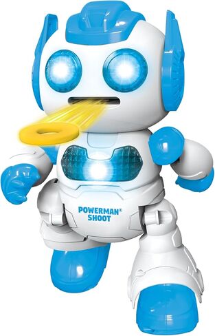 LEXiBOOK, Powerman® Rover, Your Adorable Remote-Controlled Robot Companion, Remote and Gesture Control, Plays Music and Dances, Repeats After You, Light and Sound Effects, STEM programmable, ROB14 in Kuwait