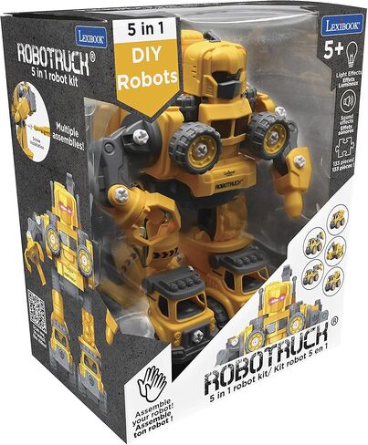 LEXiBOOK, Powerman® Rover, Your Adorable Remote-Controlled Robot Companion, Remote and Gesture Control, Plays Music and Dances, Repeats After You, Light and Sound Effects, STEM programmable, ROB14 in Kuwait