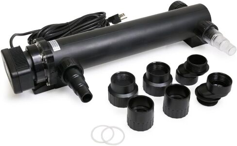 9W Non-Submersible UV Ultraviolet 11" Light Clarifier Lamp Filter for Aquarium Koi Pond Fish Tank in Saudi Arabia
