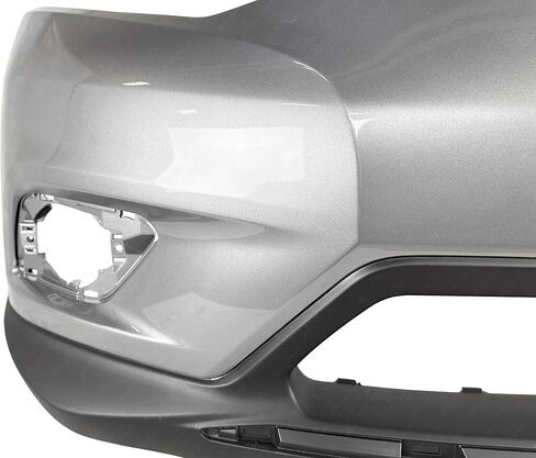 مصدات توفر - طلاء K23 فضي لامع، غطاء مصد أمامي متوافق مع 2014 2015 2016 Nissan Rogue 14 15 16، NI1000293 in Saudi Arabia