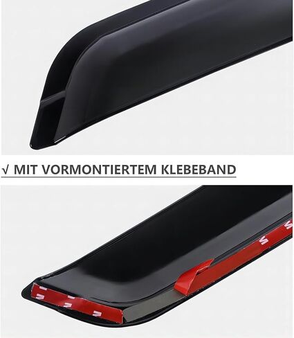 4pcs Car Wind Deflectors for Toyota Noah MK3-R80 2014-2019 2020 2021, Shields Visors Wind Rain Deflectors Side Window Deflectors, Car Accessories in Saudi Arabia