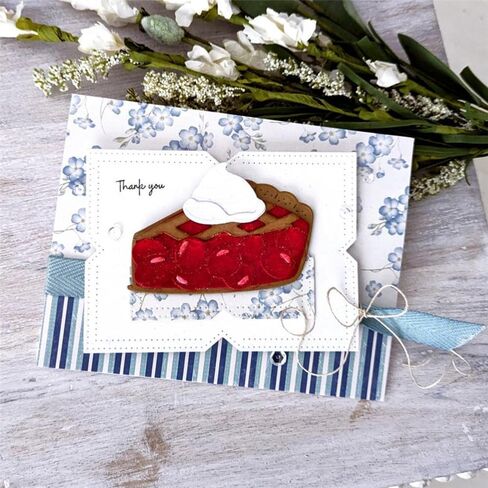 Desserts Die Cuts for Card Making, Cakes Metal Cutting Dies for Paper Scrapbooking, DIY Stencils for Album Party Wedding Festivals Decoration in Saudi Arabia