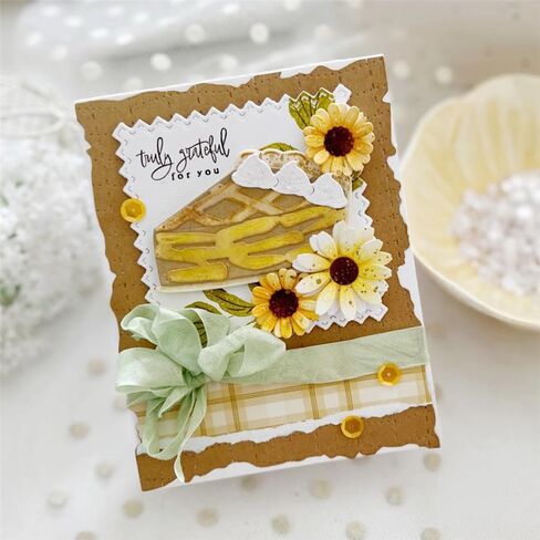 Desserts Die Cuts for Card Making, Cakes Metal Cutting Dies for Paper Scrapbooking, DIY Stencils for Album Party Wedding Festivals Decoration in Saudi Arabia