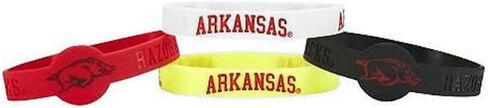 Aminco NCAA Boise State Broncos Silicone Bracelets, 4-Pack in Saudi Arabia