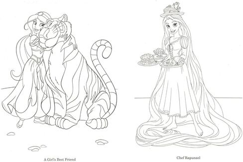 Little Mermaid Coloring Book Set for Kids - Bundle with 2 Coloring Books Featuring Ariel and More Plus Stickers, Games, Puzzles, Activities | Disney Princess Activity Book Pack in Saudi Arabia