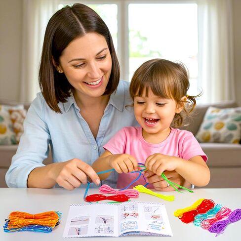 PP OPOUNT Plastic Lanyard String, 20 Rolls Boondoggle String with Instruction for Beginners and 220 Beads, Gimp Bracelet Making Kit for DIY Bracelets, Key Chains and Lanyards in Kuwait