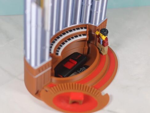 Pipe Organ Pen Pencil Holder 23 Pen Large Capacity with Storage Compartment | Gift for Musicans Organists Student Children | Office Study Organizer in Saudi Arabia