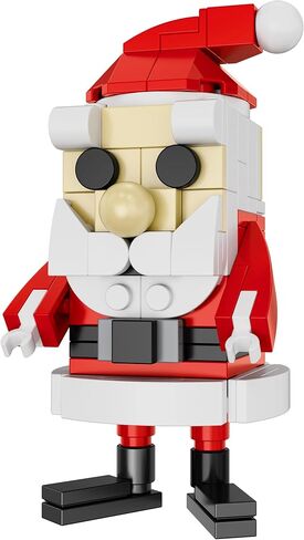 Brickcraft Rudolph The Red-Nosed Reindeer Brick Building Set, 76 Pieces | DIY Holiday Christmas Block Kit | Festive Winter Display Collectible & Gift for Kids & Adults, Ages 8+ in Saudi Arabia