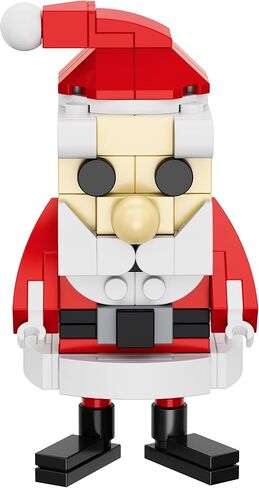 Brickcraft Rudolph The Red-Nosed Reindeer Brick Building Set, 76 Pieces | DIY Holiday Christmas Block Kit | Festive Winter Display Collectible & Gift for Kids & Adults, Ages 8+ in Saudi Arabia