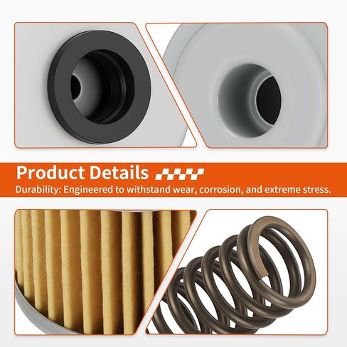 15412-MEN-671 3PCS Oil Filter & O-Ring Spring For Honda CRF150R CRF250X/R/RX CRF450 TRX450R/ER 2002-2024 91302-PA9-003 in Saudi Arabia