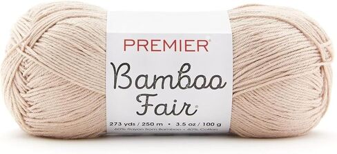 Premier Yarns Bamboo Fair Yarn، DK غزل الوزن للحياكة والحياكة، مزيج القطن للحياكة في الطقس الدافئ والكروشيه، البندق in Kuwait