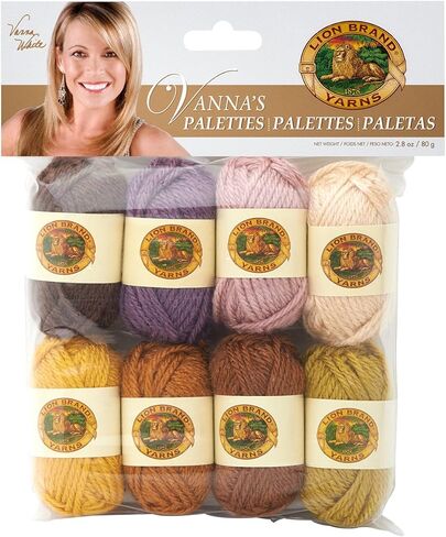 Lion Brand Yarn 865-205 Vanna's Palettes Yarn, Essential in Saudi Arabia