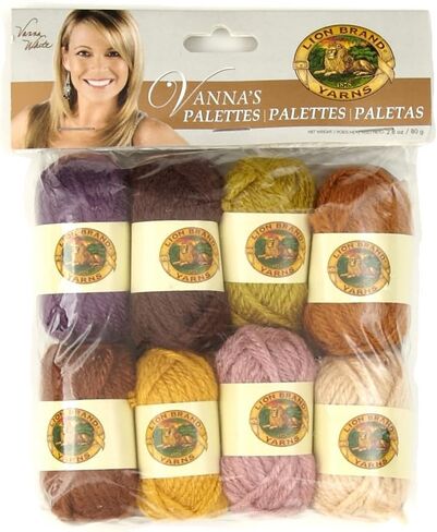 Lion Brand Yarn 865-205 Vanna's Palettes Yarn, Essential in Saudi Arabia
