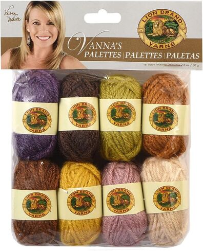 Lion Brand Yarn 865-205 Vanna's Palettes Yarn, Essential in Saudi Arabia