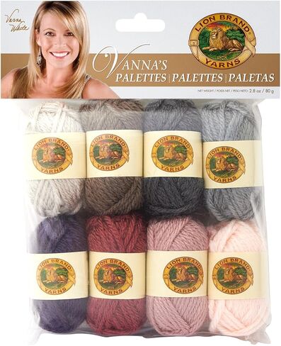 Lion Brand Yarn 865-205 Vanna's Palettes Yarn, Essential in Saudi Arabia