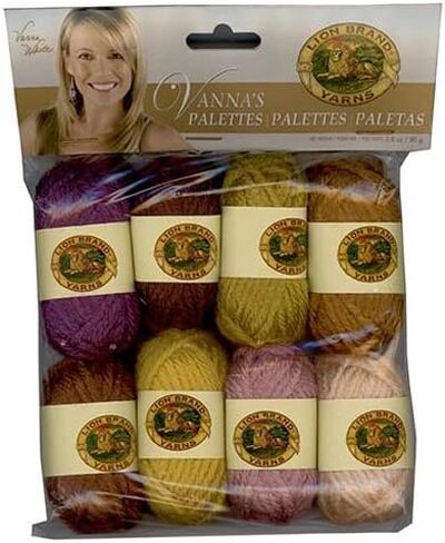 Lion Brand Yarn 865-205 Vanna's Palettes Yarn, Essential in Saudi Arabia