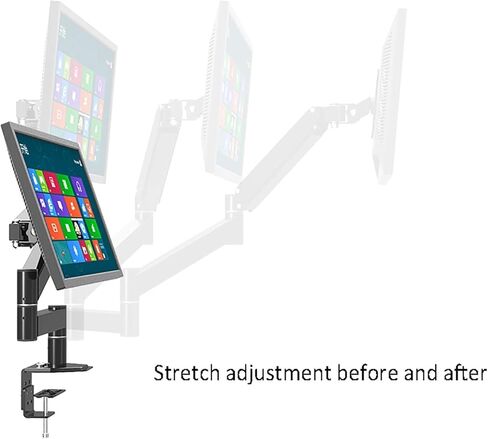 TV Stand, TV Wall Mounted Monitor, Wall Mounted Stand, Suitable for 17 to 24 Inch LCD Computer Screens in Saudi Arabia