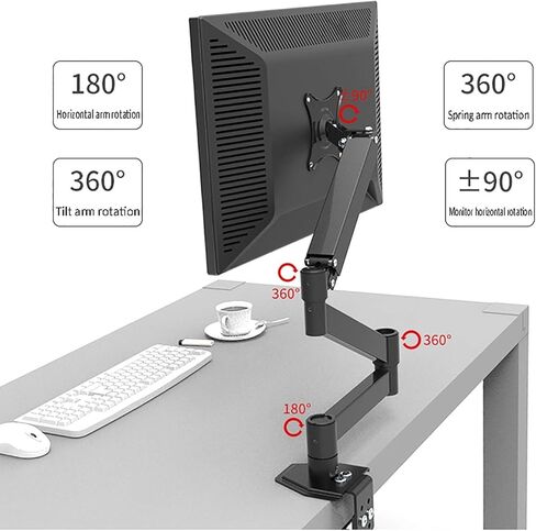 TV Stand, TV Wall Mounted Monitor, Wall Mounted Stand, Suitable for 17 to 24 Inch LCD Computer Screens in Saudi Arabia