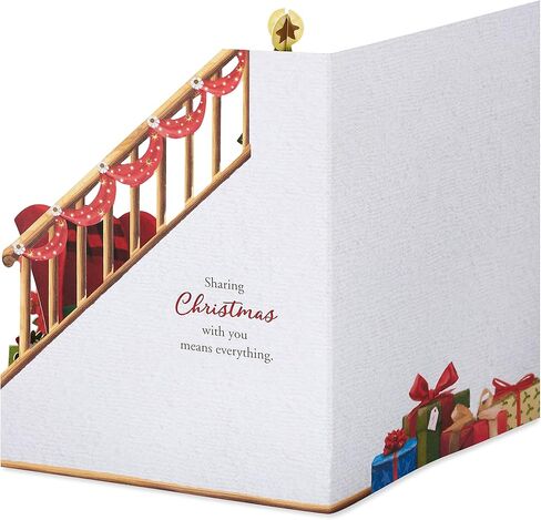 American Greetings Magic Moments Pop Up Christmas Card (Sharing Christmas With You) in Saudi Arabia